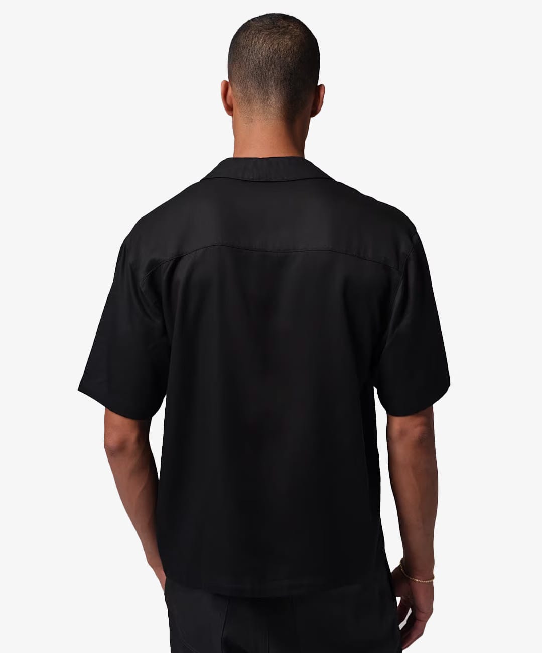 JORDAN | BROOKLYN BOWLING SHIRT { BLACK/INFRARED 23