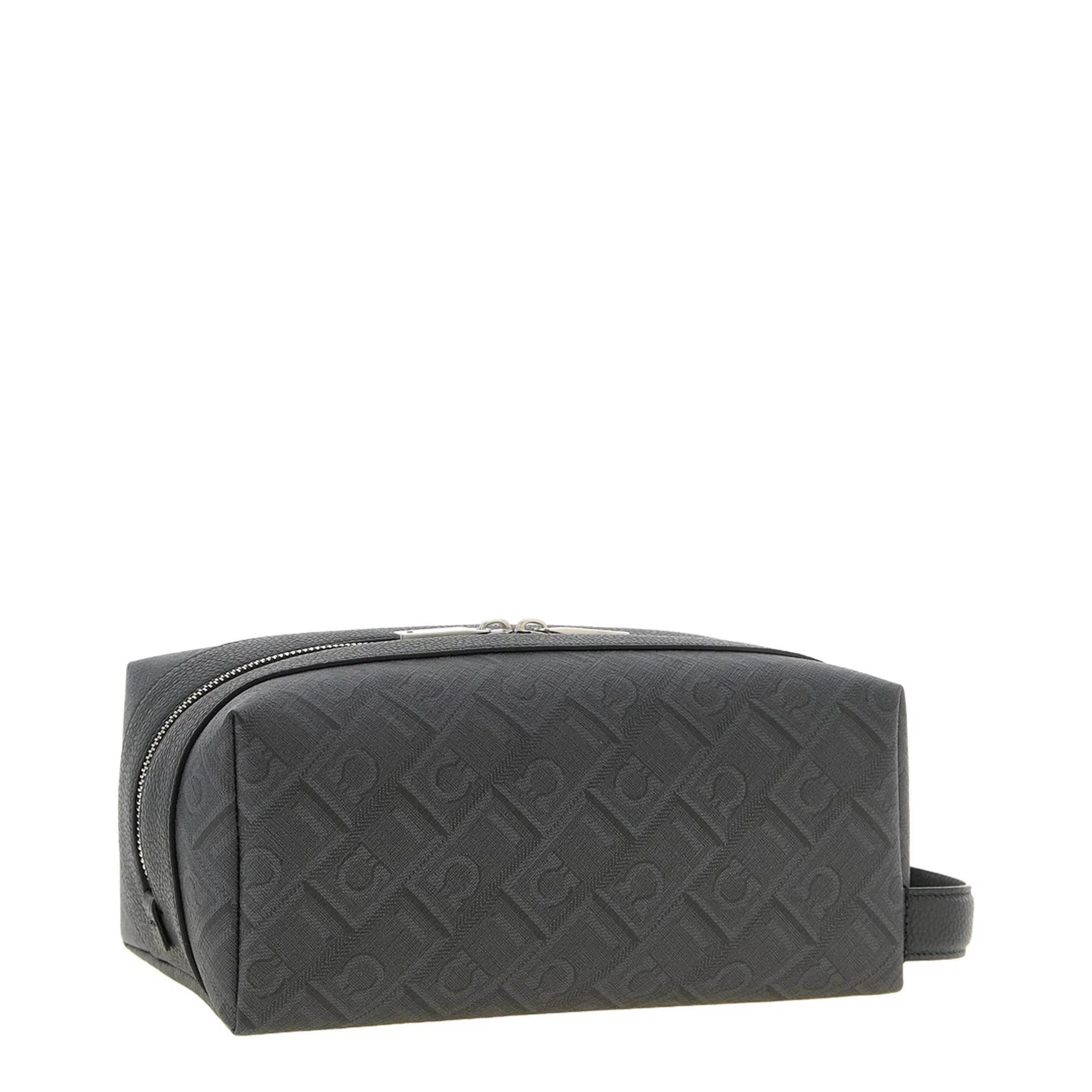Monogram Coated Fabric Dopp Kit - Nero/Grigio