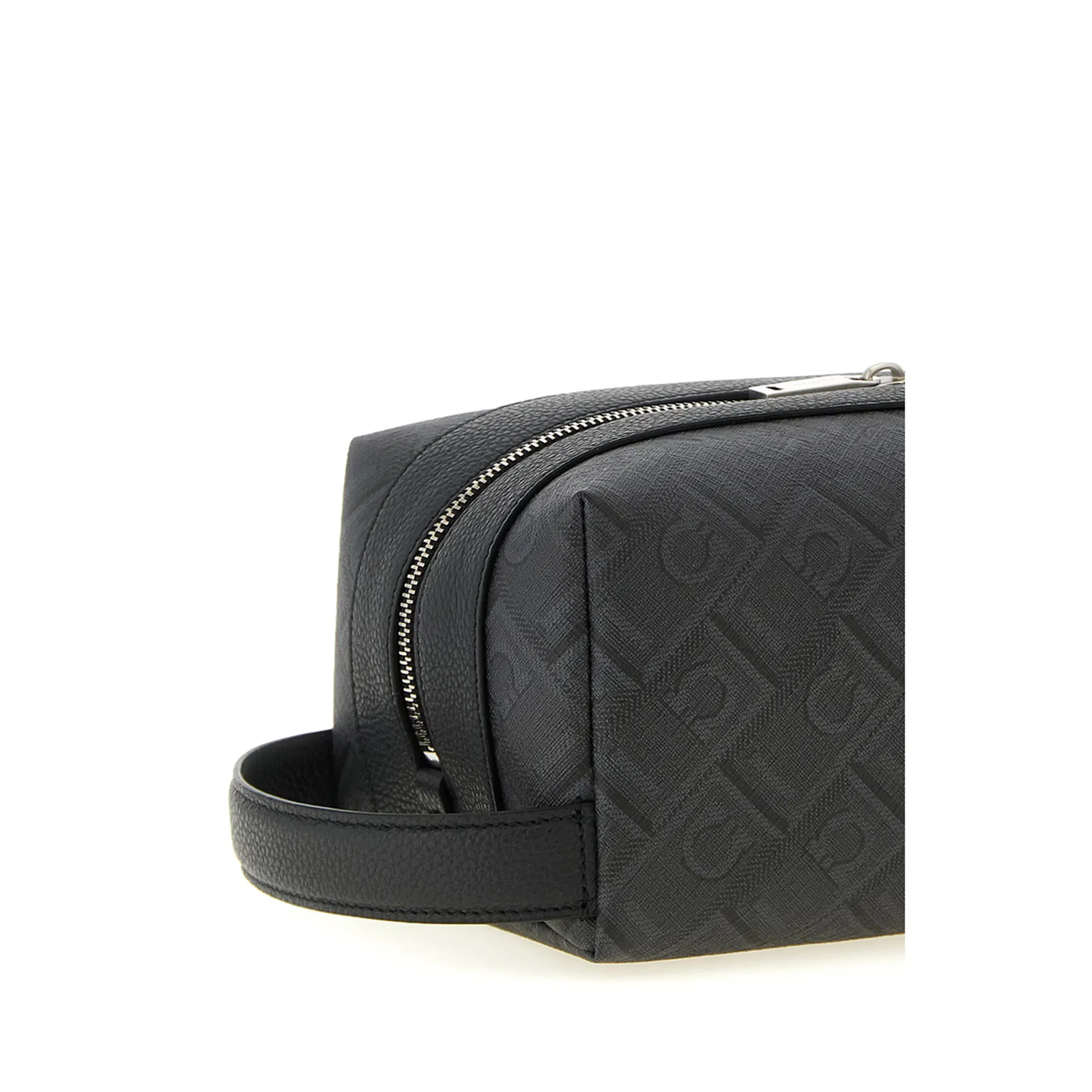Monogram Coated Fabric Dopp Kit - Nero/Grigio
