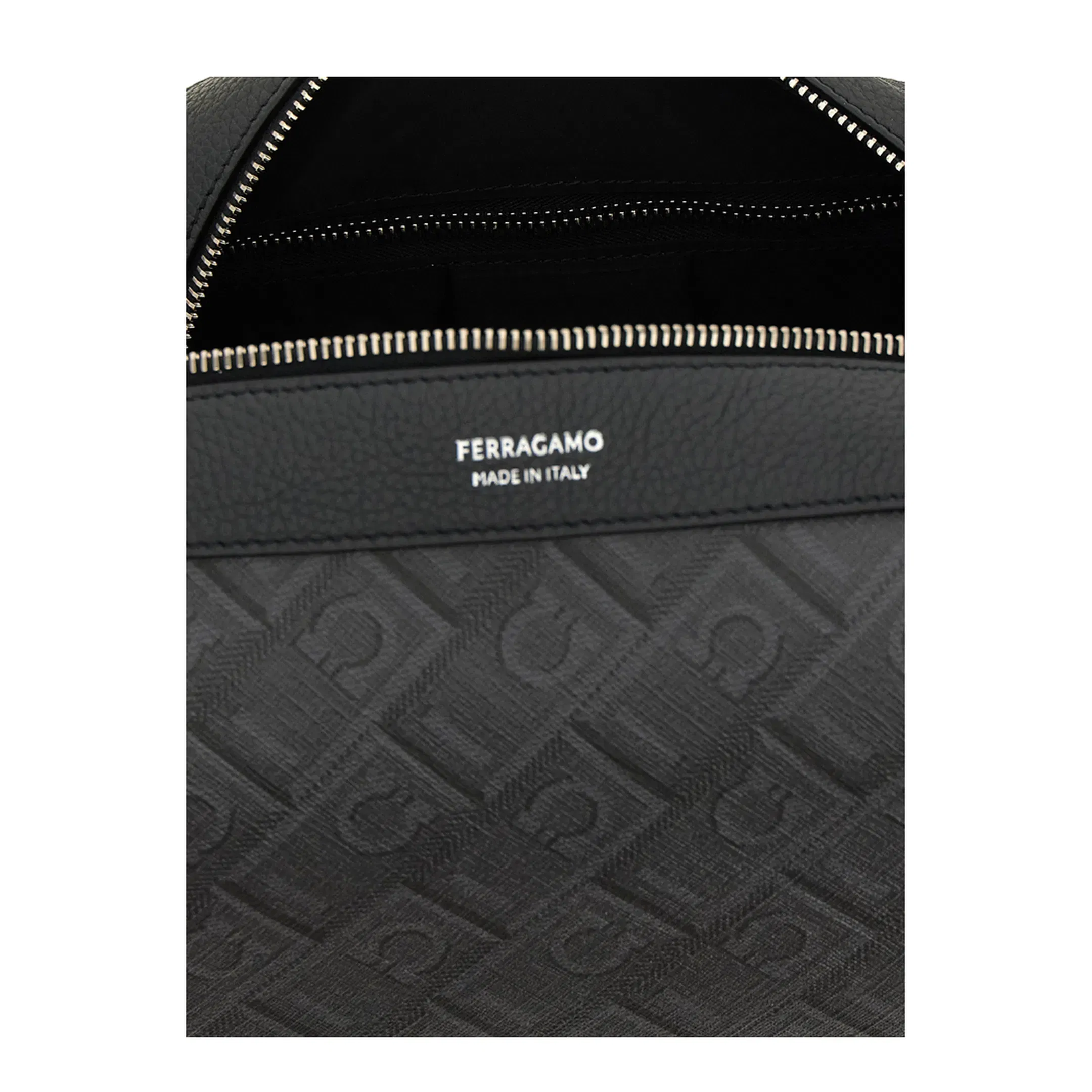 Monogram Coated Fabric Dopp Kit - Nero/Grigio