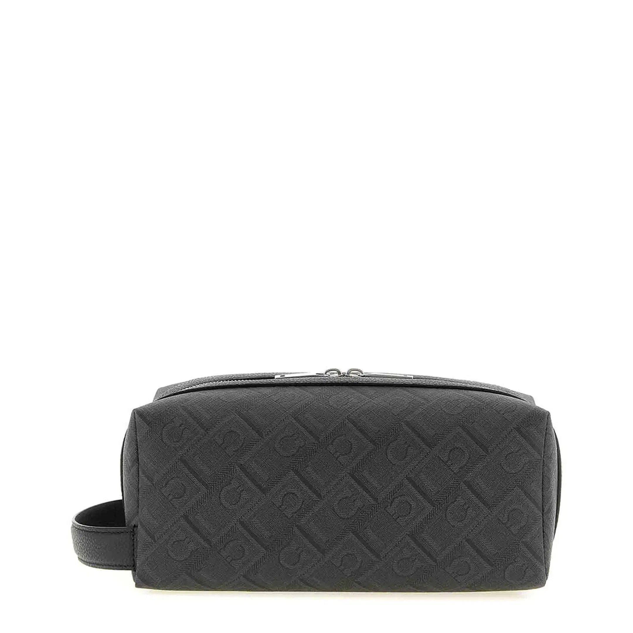 Monogram Coated Fabric Dopp Kit - Nero/Grigio