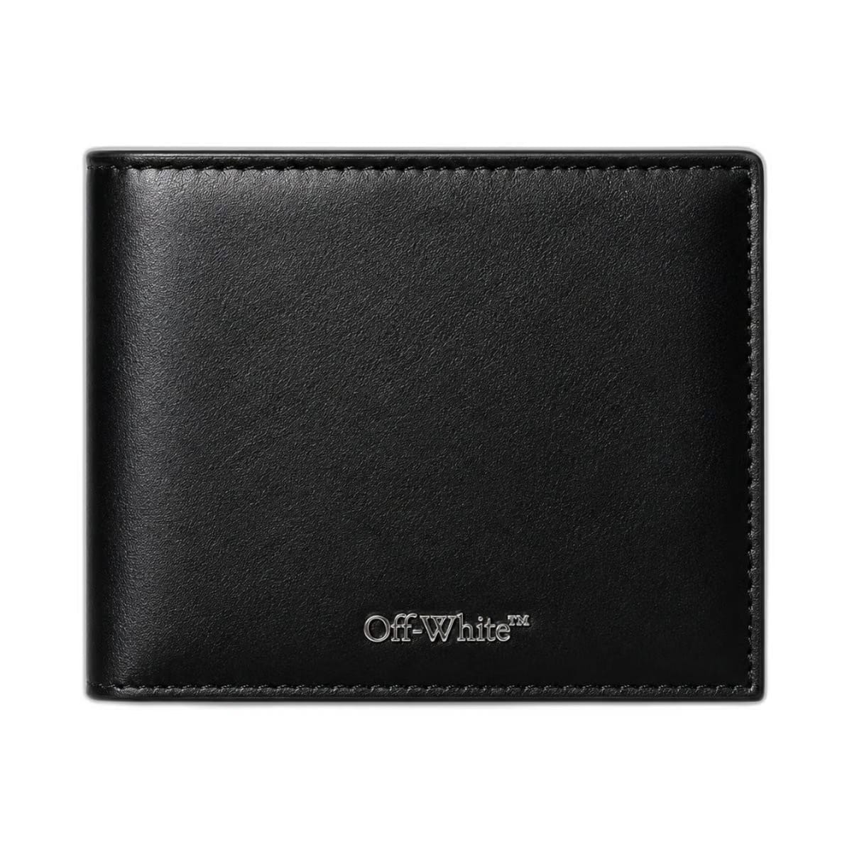 OFF WHITE JITNEY QUOTEY BIFOLD WALLET BLACK