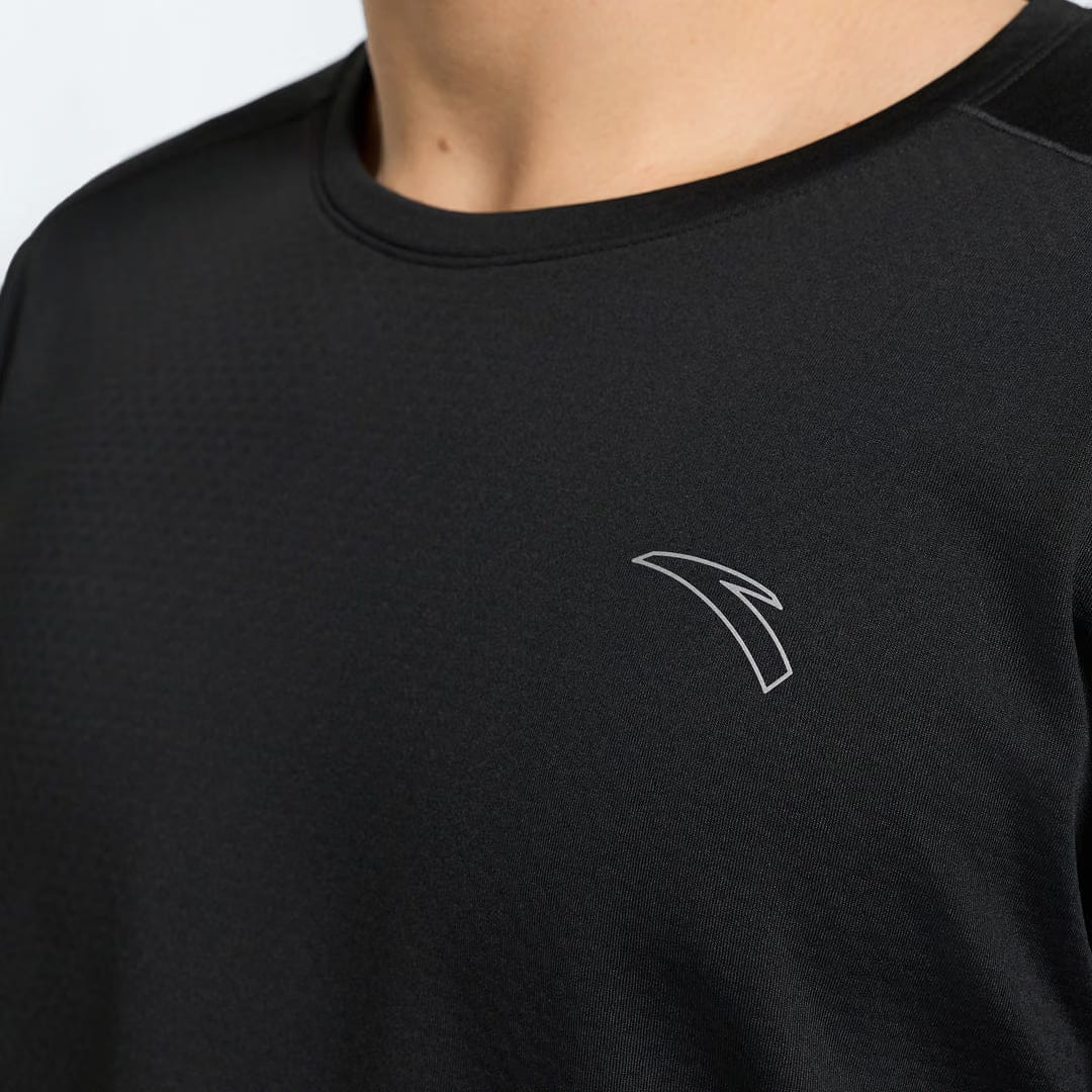 Men's ANTA Run Long Sleeve Top - Black