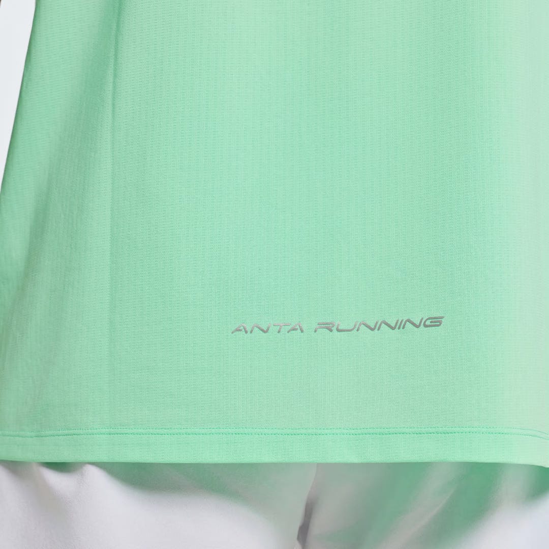 Men's ANTA Run Short-Sleeve Tee - Neon Green