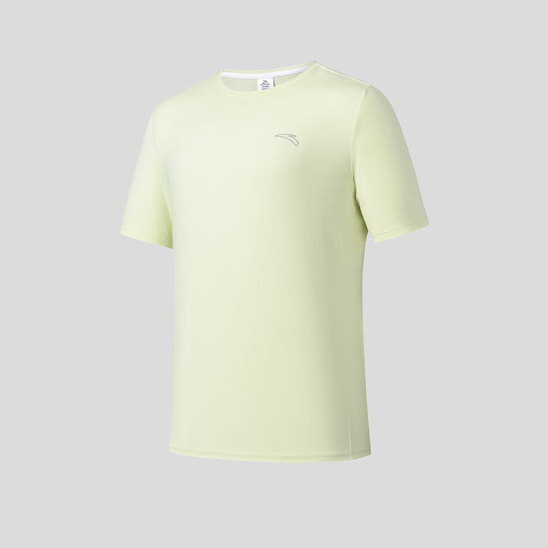 Men's ANTA Run Short-Sleeve Tee - Neon Green