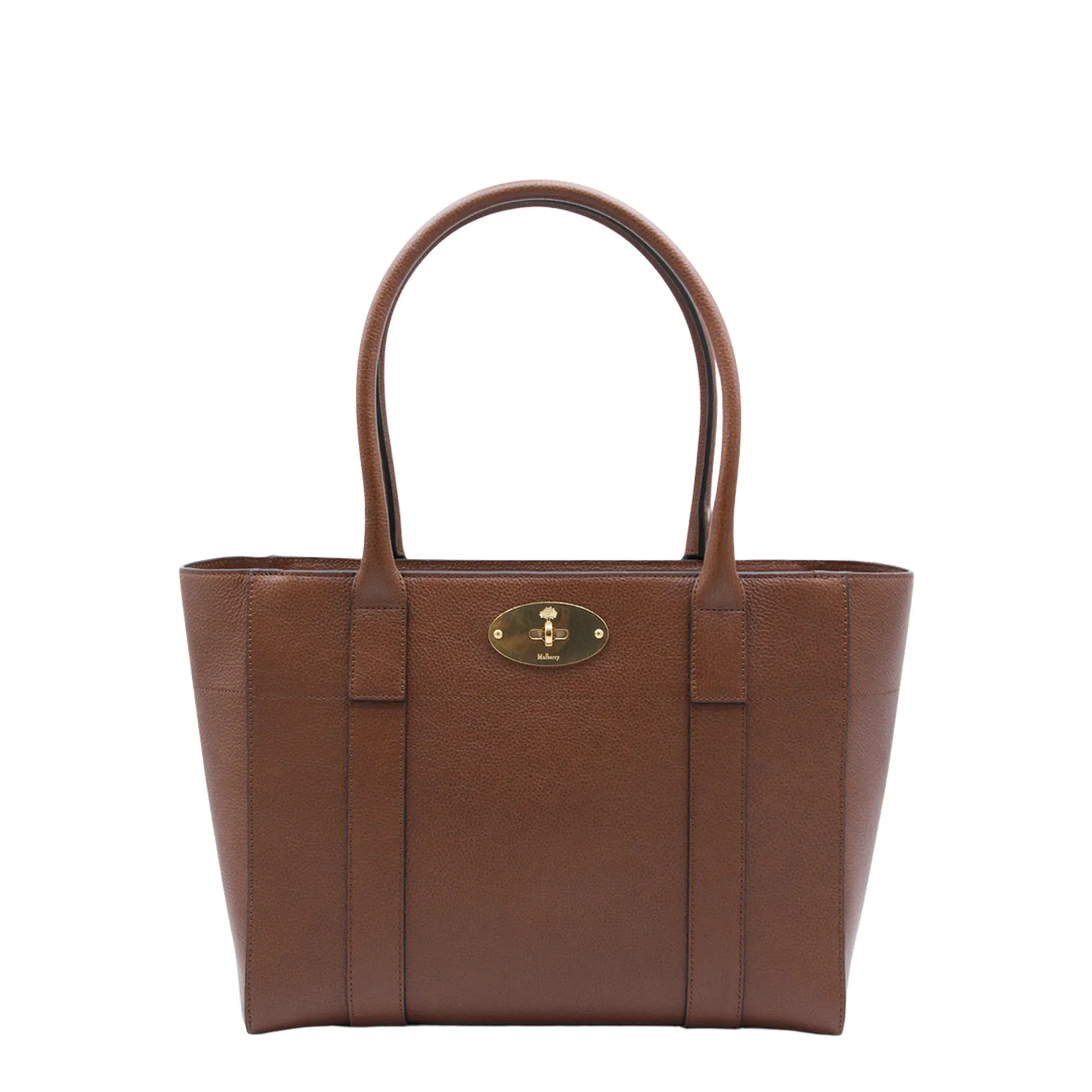 Bayswater 9 to 5 Small Classic Grain Tote Bag - Oak Two-Tone