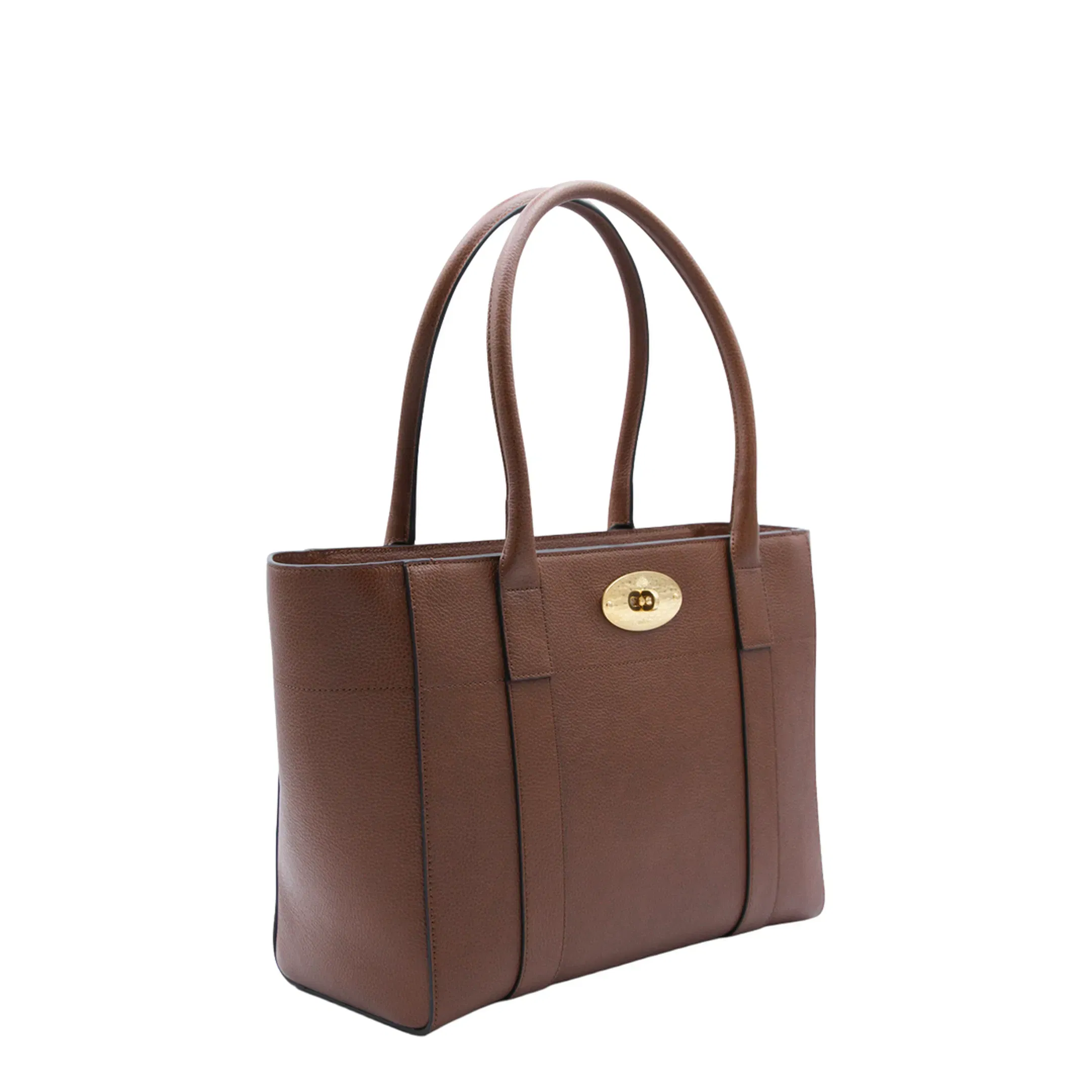Bayswater 9 to 5 Small Classic Grain Tote Bag - Oak Two-Tone