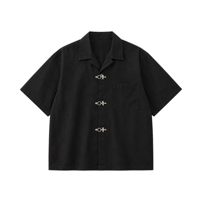 Myugen Heritage Hardware Buckle Camp Shirt