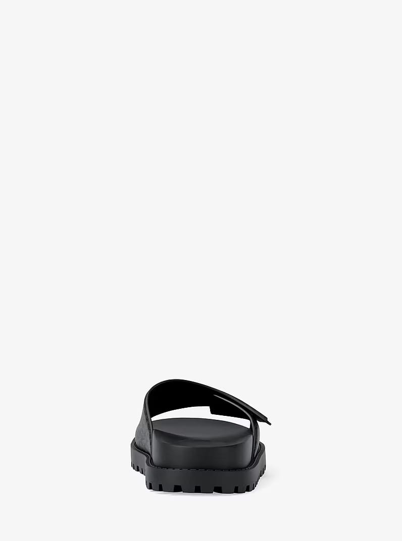 Luka Signature Logo Slide BLACK Sandal