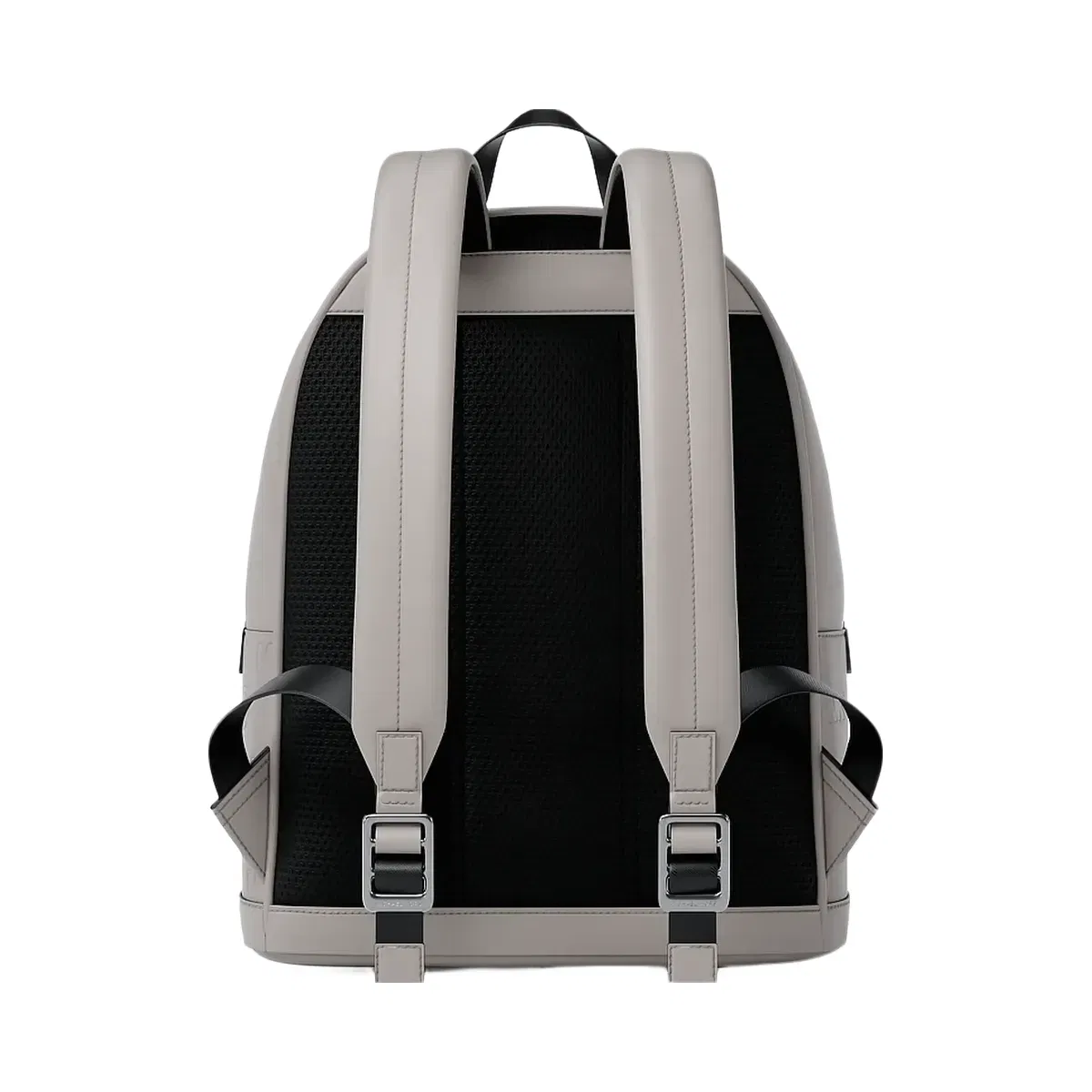 Cooper Medium Logo Debossed Dome Backpack PEARL GREY