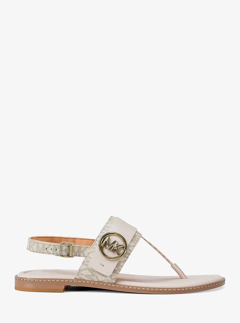Carmen Signature Logo Sandal VANILLA