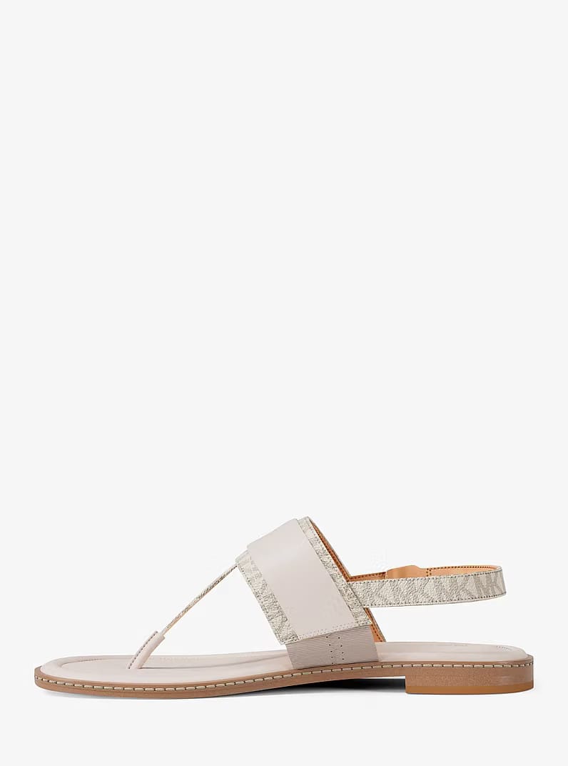 Carmen Signature Logo Sandal VANILLA