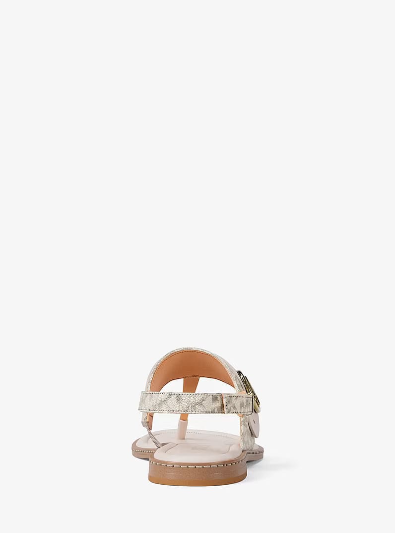 Carmen Signature Logo Sandal VANILLA