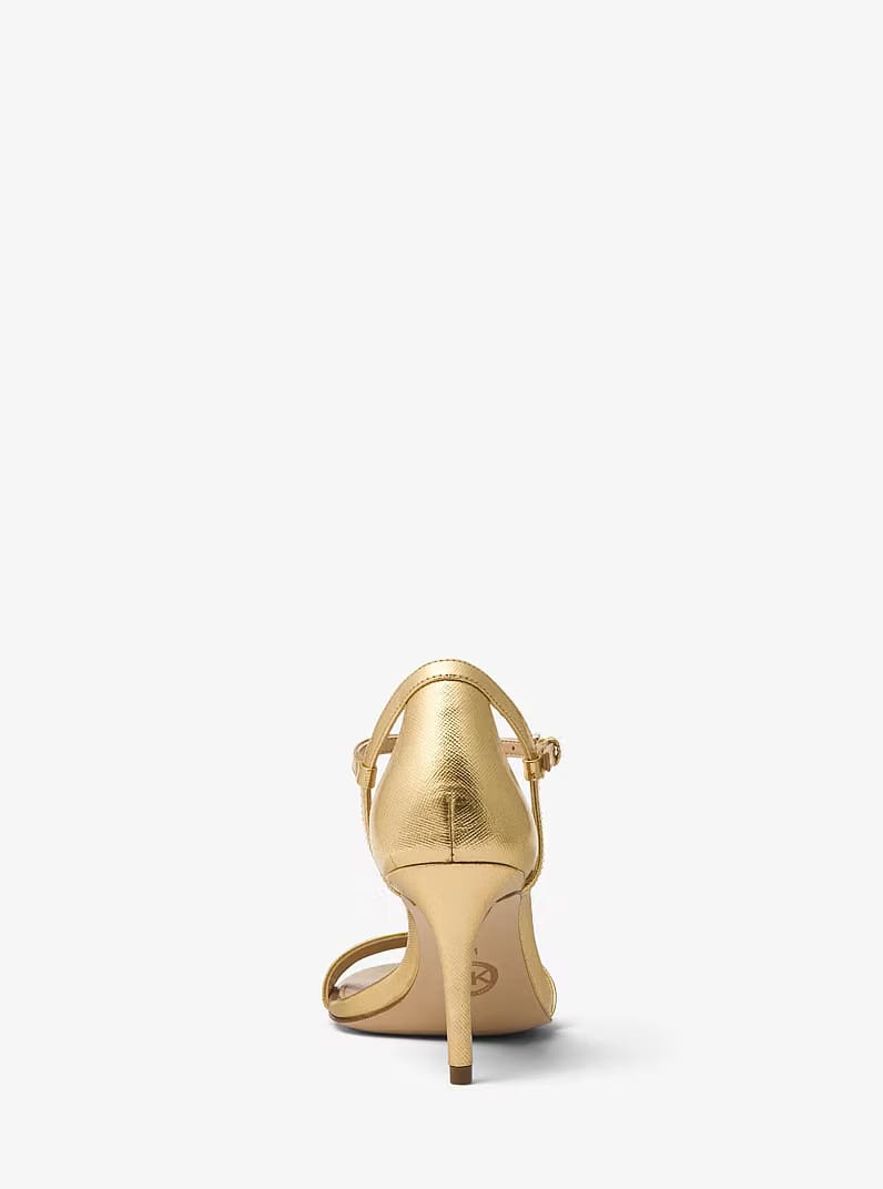 Simone Metallic Sandal PALE GOLD