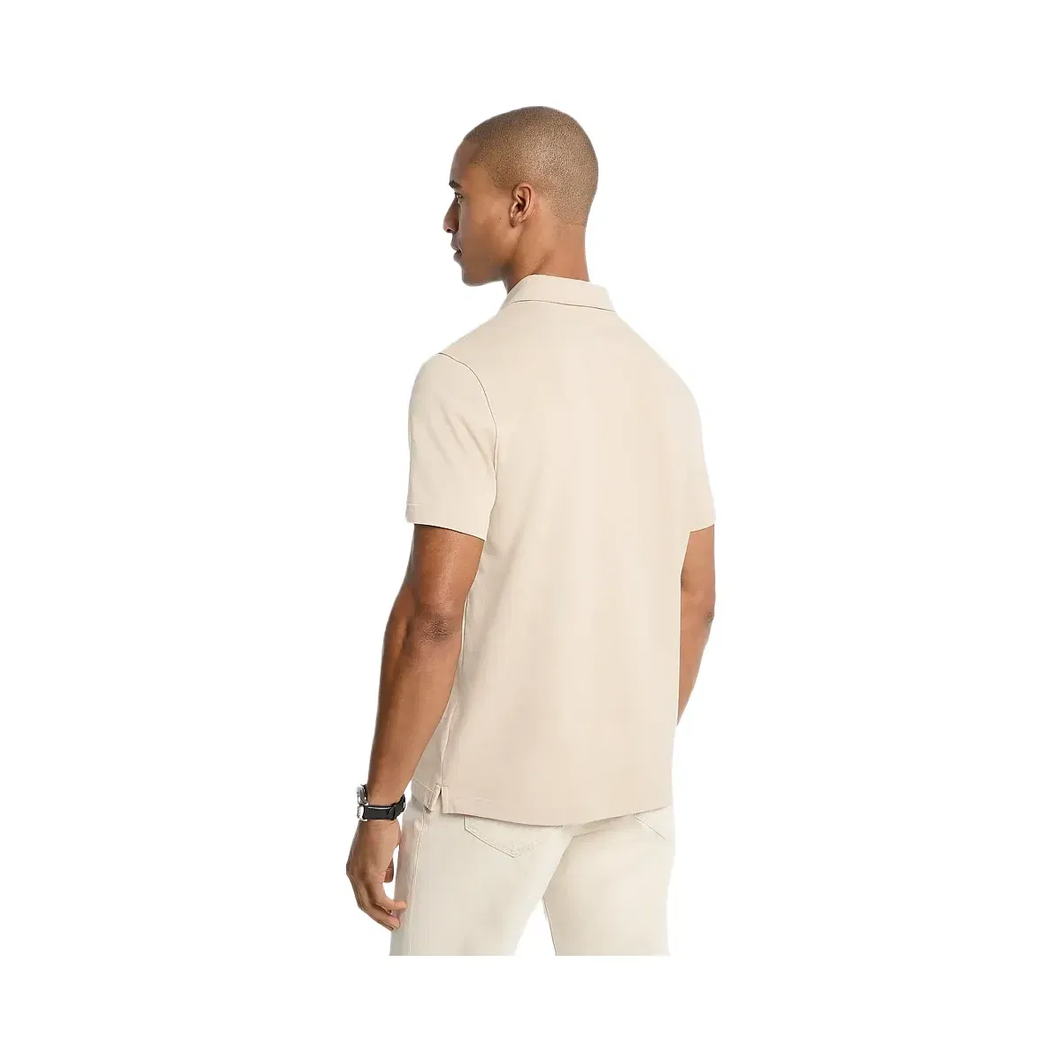 Pima Cotton Piqué Polo Shirt LIGHT SAND