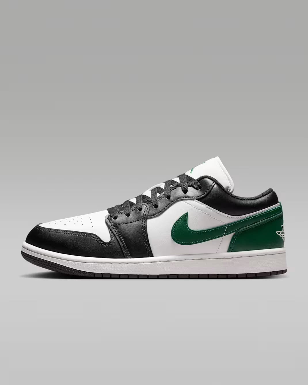 Air Jordan 1 Low Black/Gorge Green/Summit White