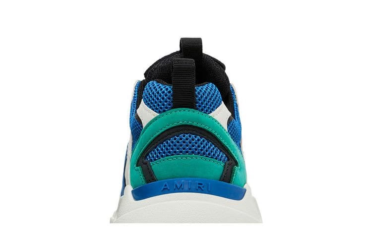 Amiri Bone Runner White Black Teal