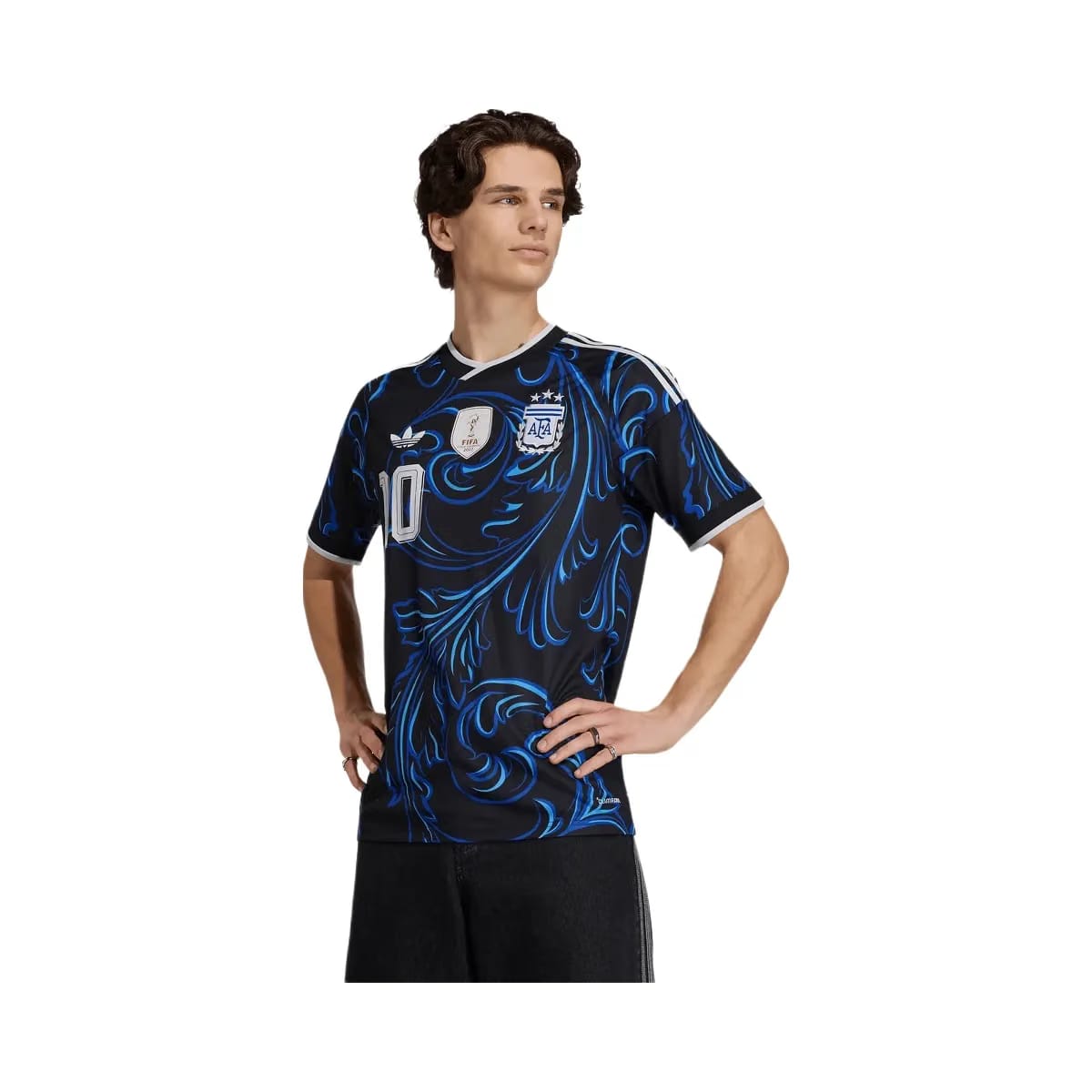 FIFA 2026 Argentina Away Messi 10 Replica Jersey - Men's