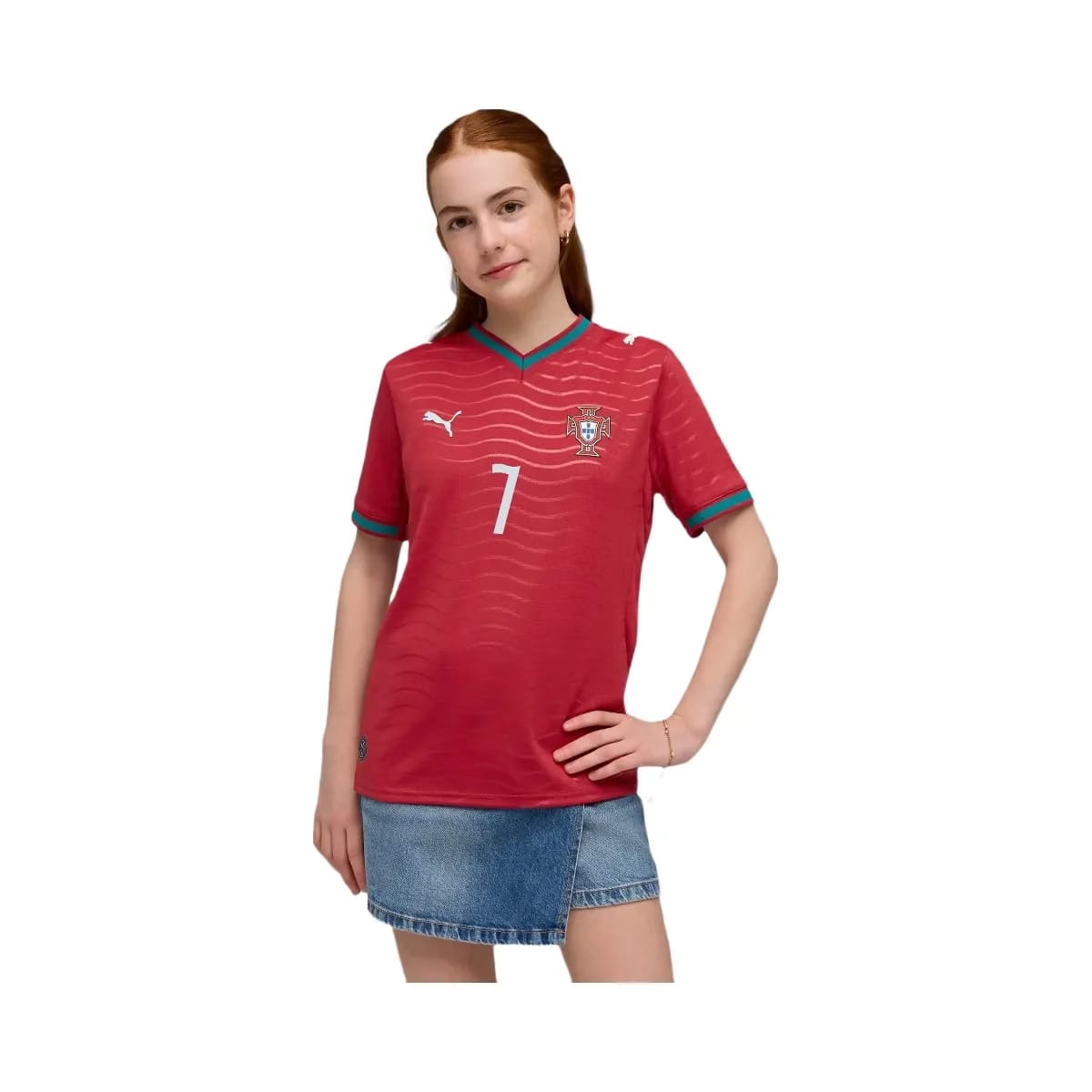 FIFA 2026 Portugal Home Ronaldo 7 Jersey - Youth