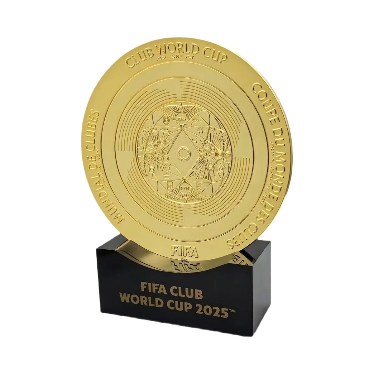 FIFA Club World Cup 2025 122mm Trophy Replica with Display Box