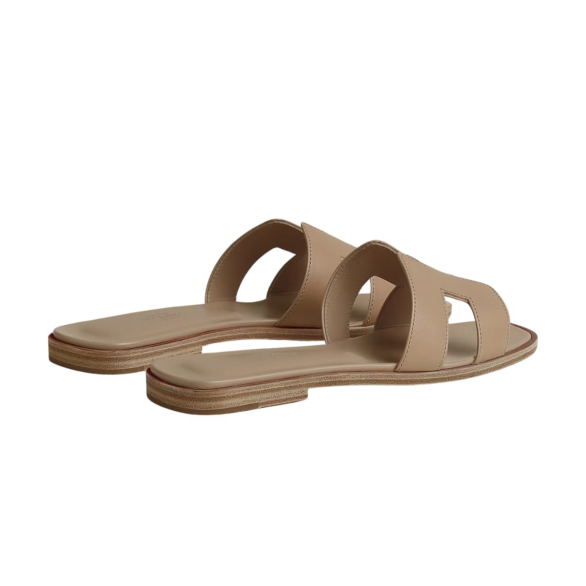 Hermes Oran sandal camel