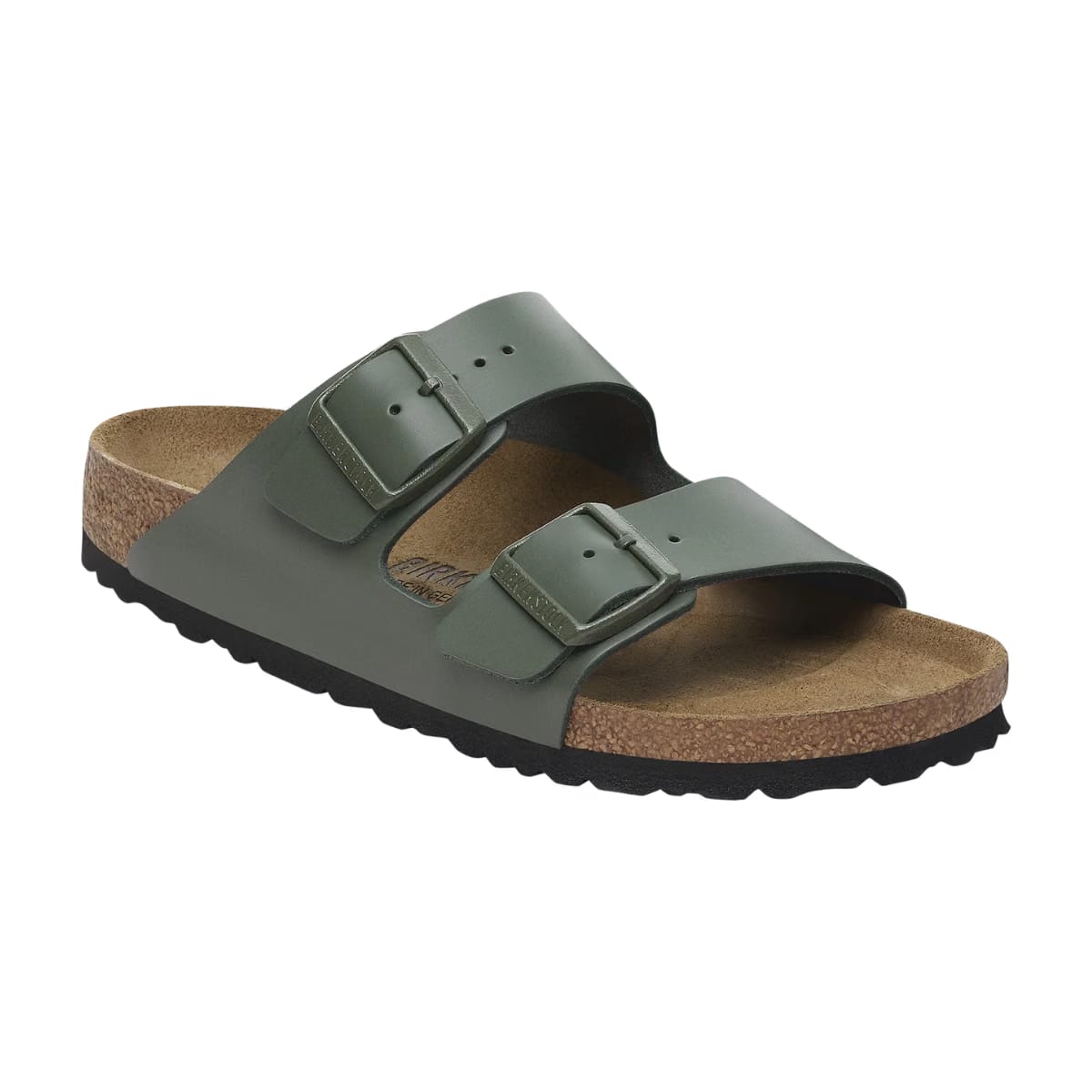 Birkenstock Arizona Core Natural Leather Thyme Sandals Green / Thyme