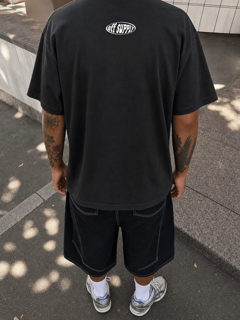 Off Supply Bellingham Echo Black T Shirt