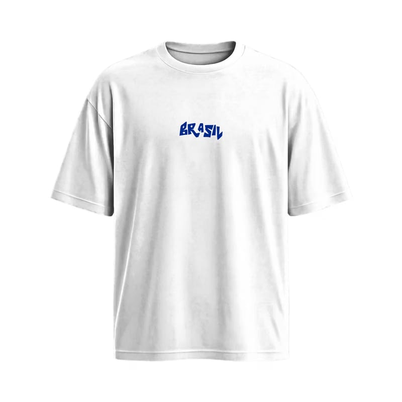 Off Supply Brazil Heritage White T-Shirt