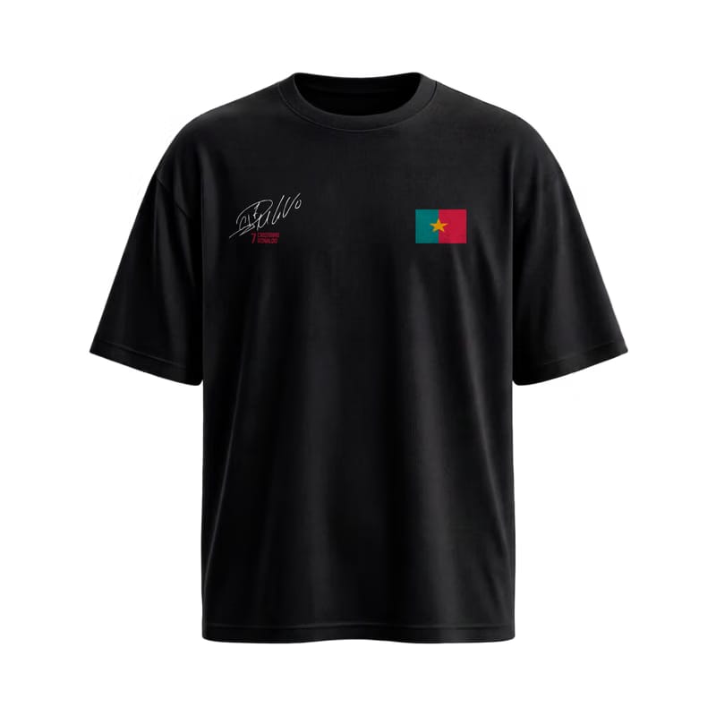 Off Supply CR7 Legacy Black T-Shirt