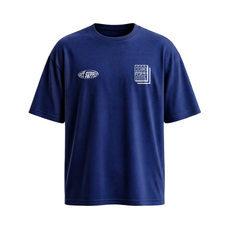 Off Supply Leo Legacy Blue T-Shirt