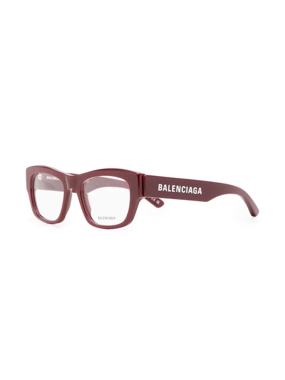 logo-print rectangle-frame glasses