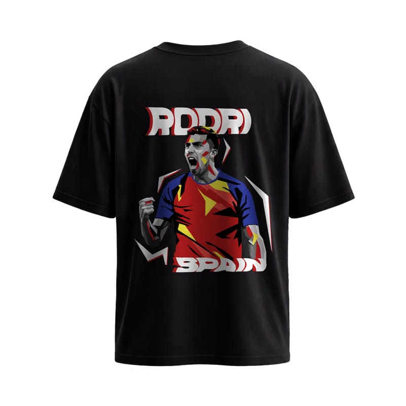 Off Supply Red Fury Black T-Shirt