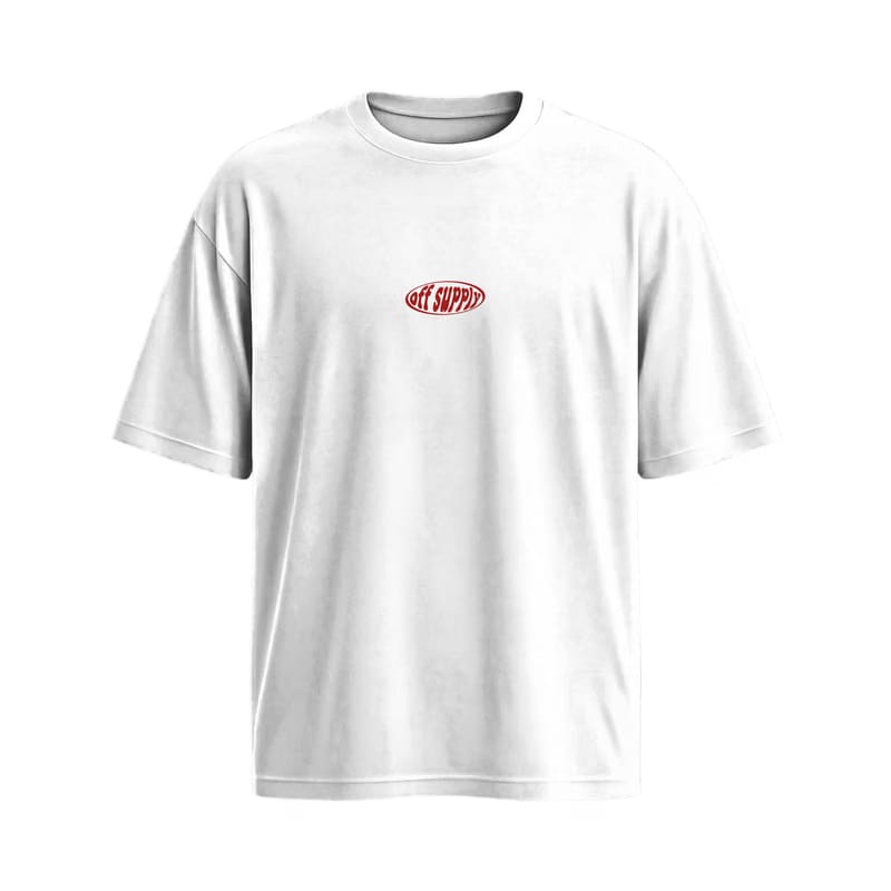 Off Supply Ronaldo Vision White T-Shirt