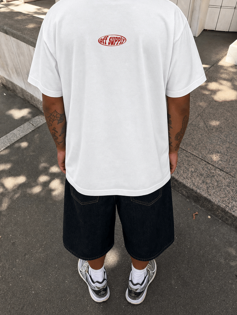 Off Supply Ronaldo Vision White T-Shirt