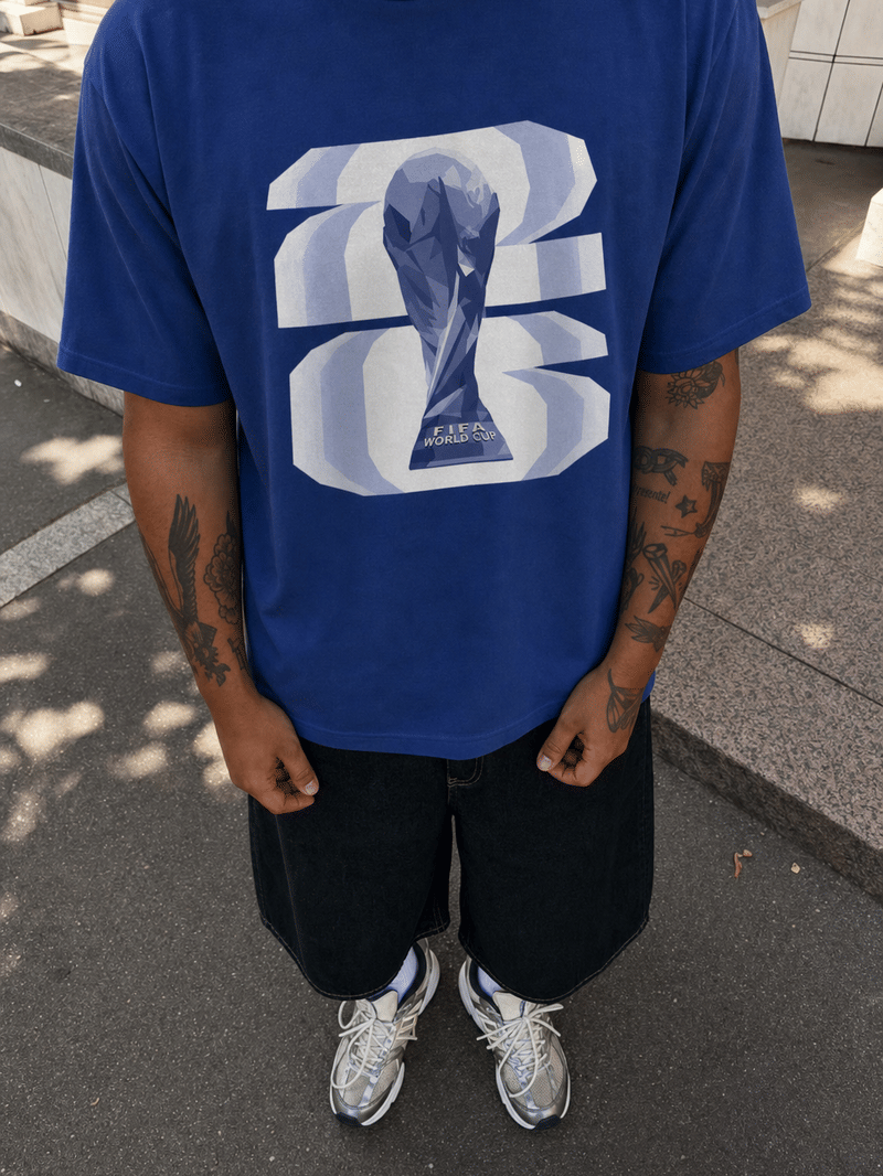 Off Supply Trophy 26 Blue T-Shirt