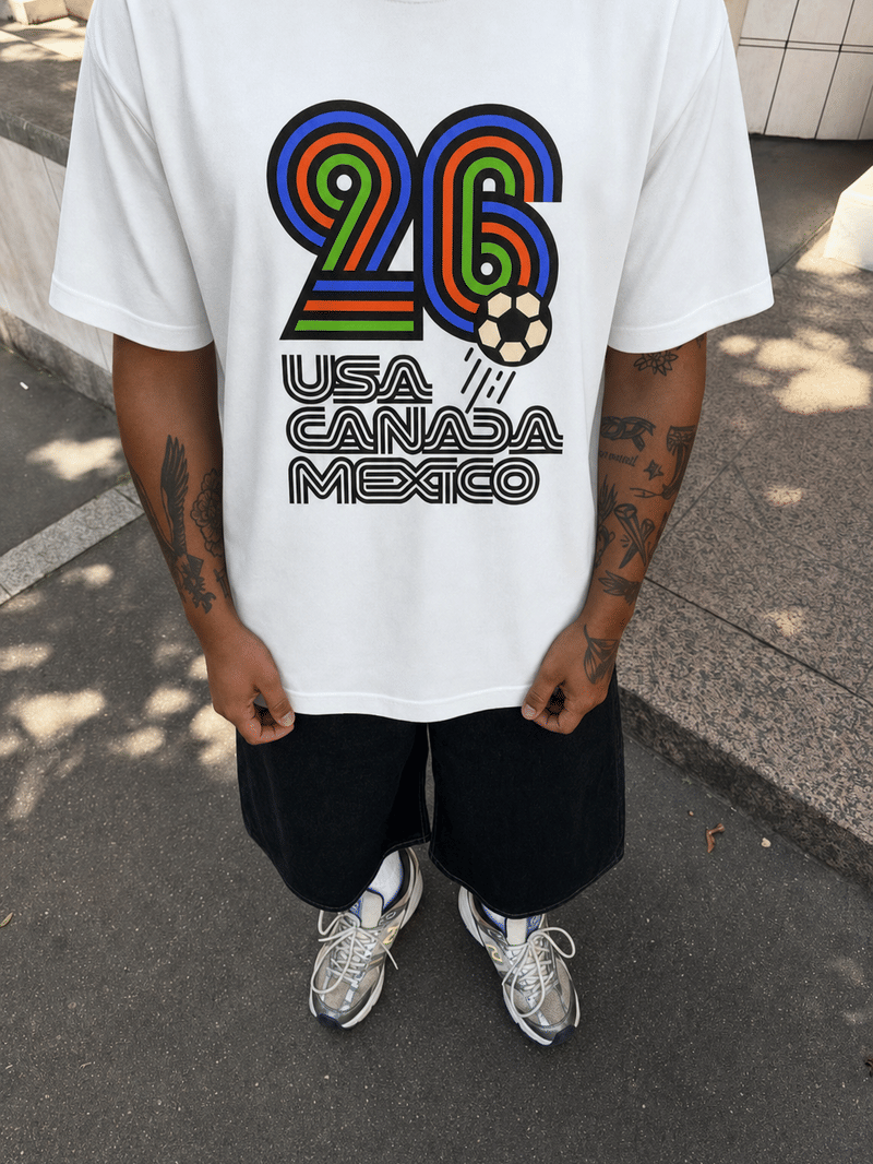 Off Supply World Cup 26 White T-Shirt