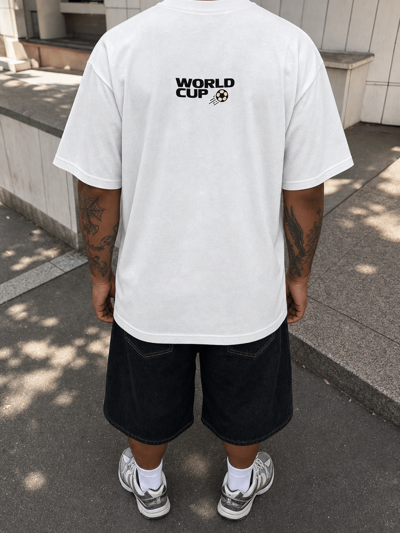 Off Supply World Cup 26 White T-Shirt