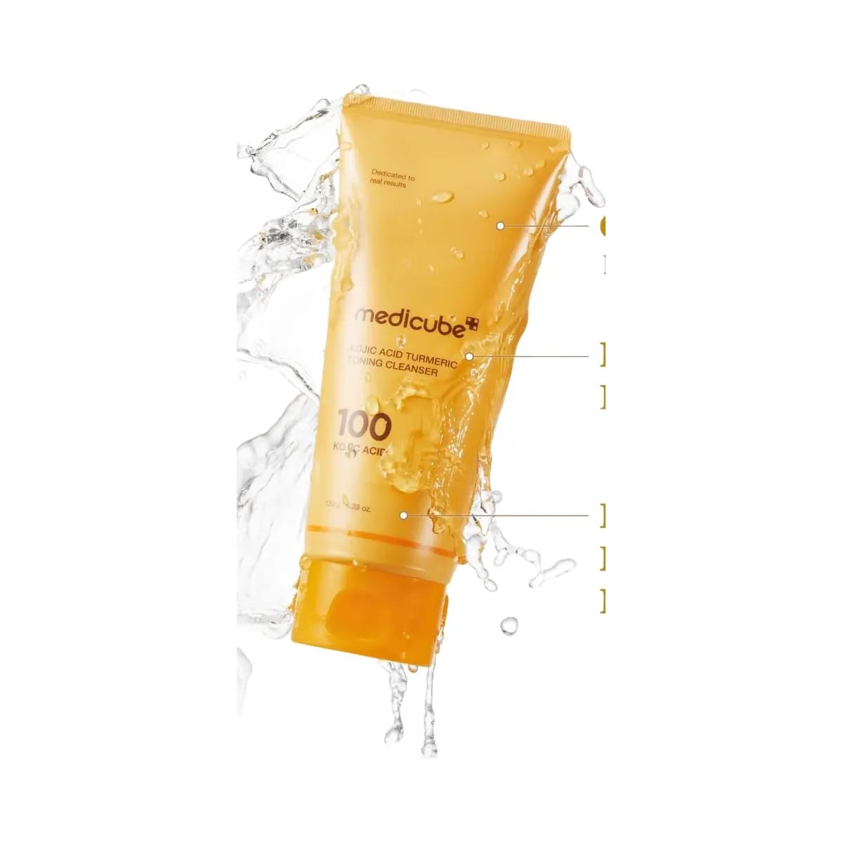 medicube Kojic Acid Turmeric Toning Cleanser