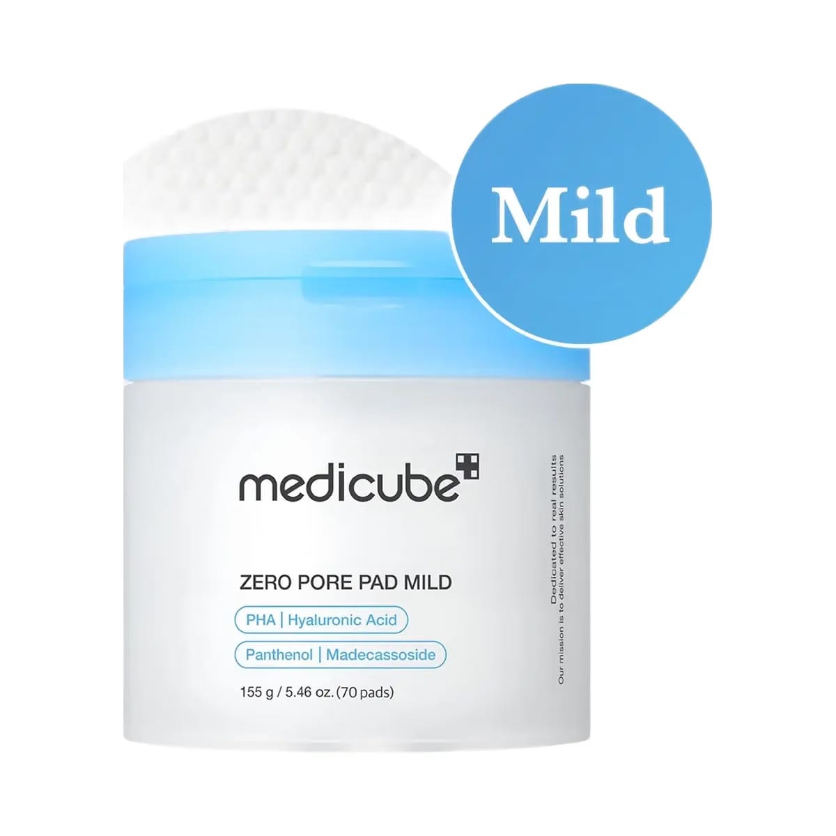 Medicube Zero Pore Madecassoside Pads (Mild)