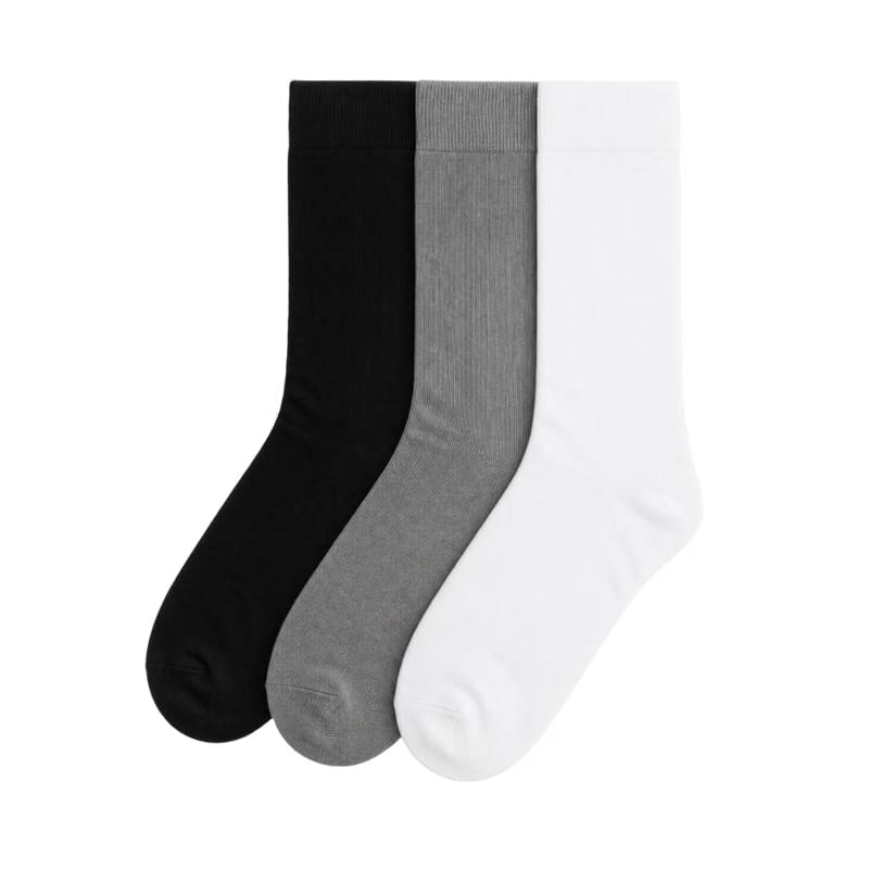 Everyday Premium Cotton Socks - Pack Of Three