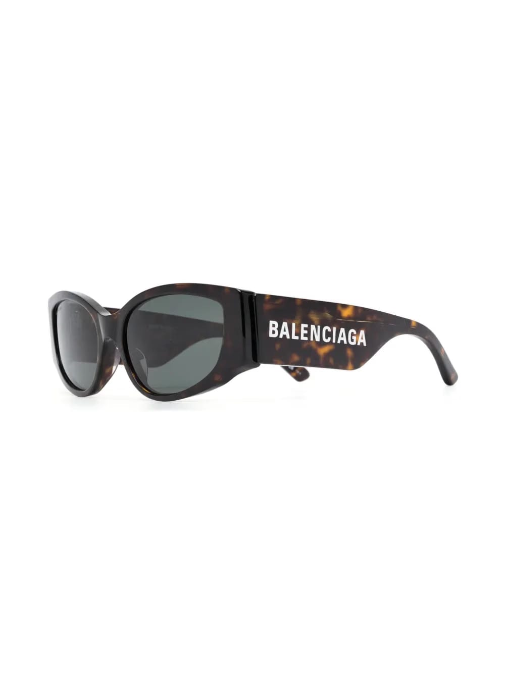 logo-print biker sunglasses