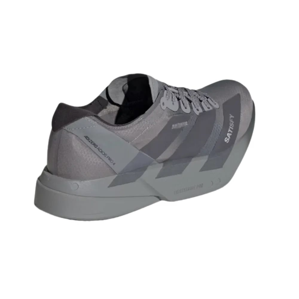 Satisfy x Adidas Adizero Adios Pro 4 'Grey Black'
