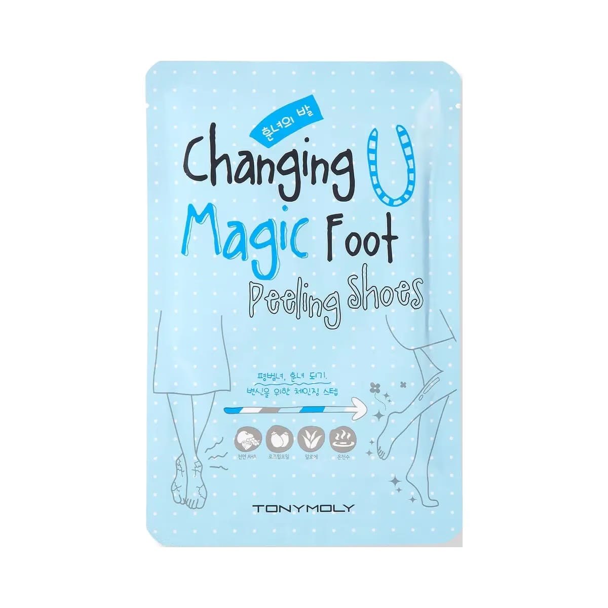TONYMOLY Changing U Magic Foot Peeling Shoes