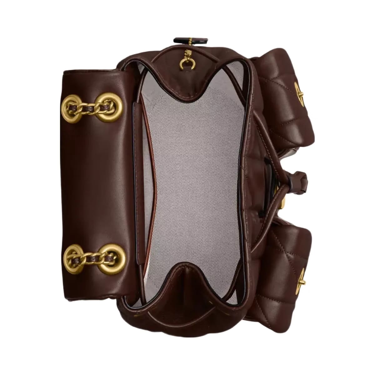 Coach Tabby Backpack With Pillow Quilting in Brass Maple