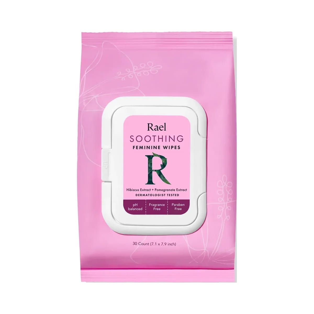 Rael Soothing Feminine Wipes