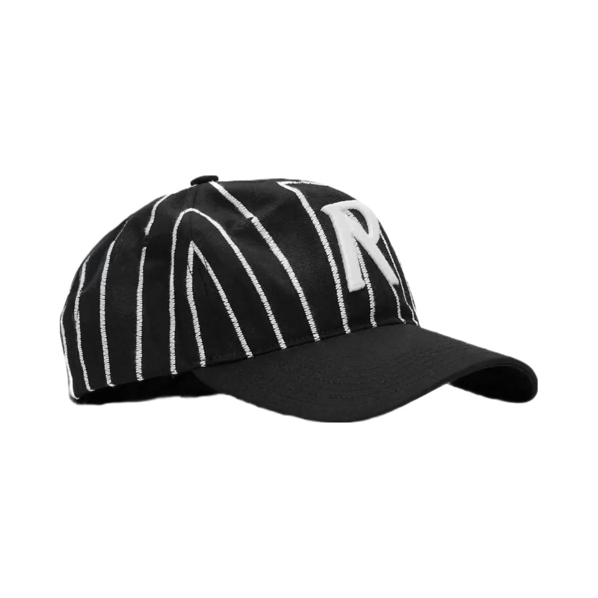 Represent Initial Stripe Cap Jet Black