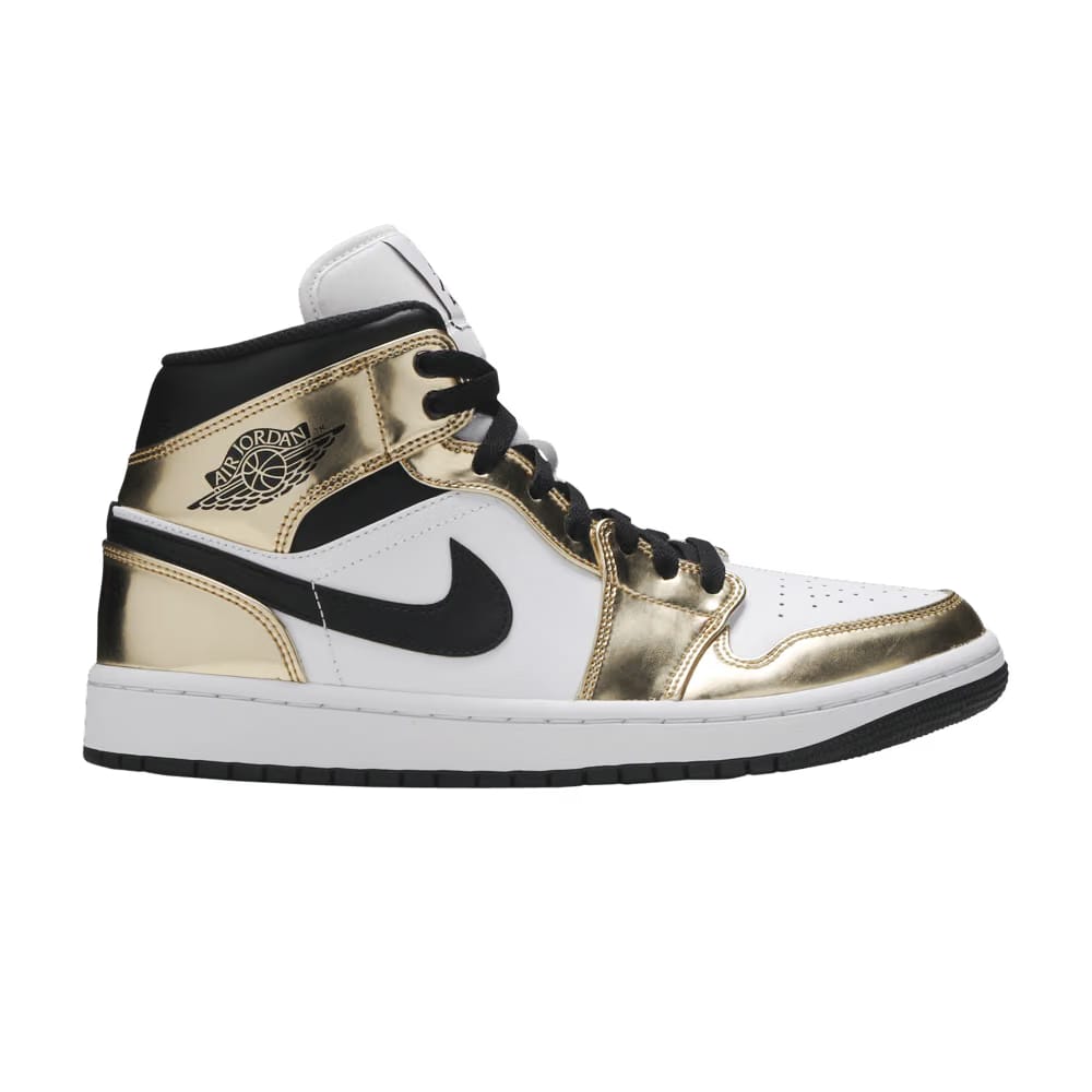 Air Jordan 1 Mid SE Metallic Gold
