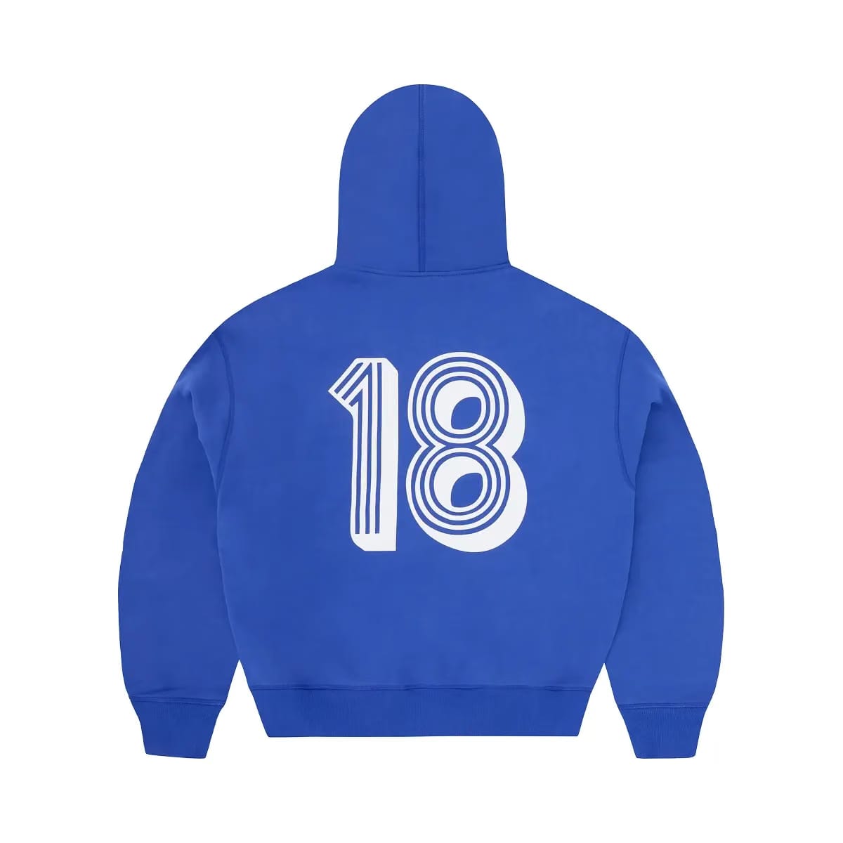 Corteiz Ghini Zip Hoodie Royal Blue