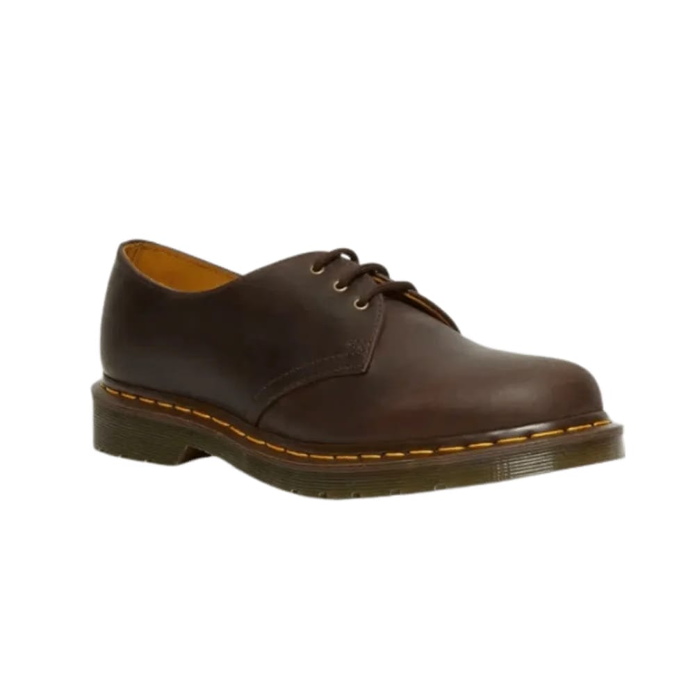 Dr Martens 1461 Crazy Horse Leather Oxford Shoes Brown