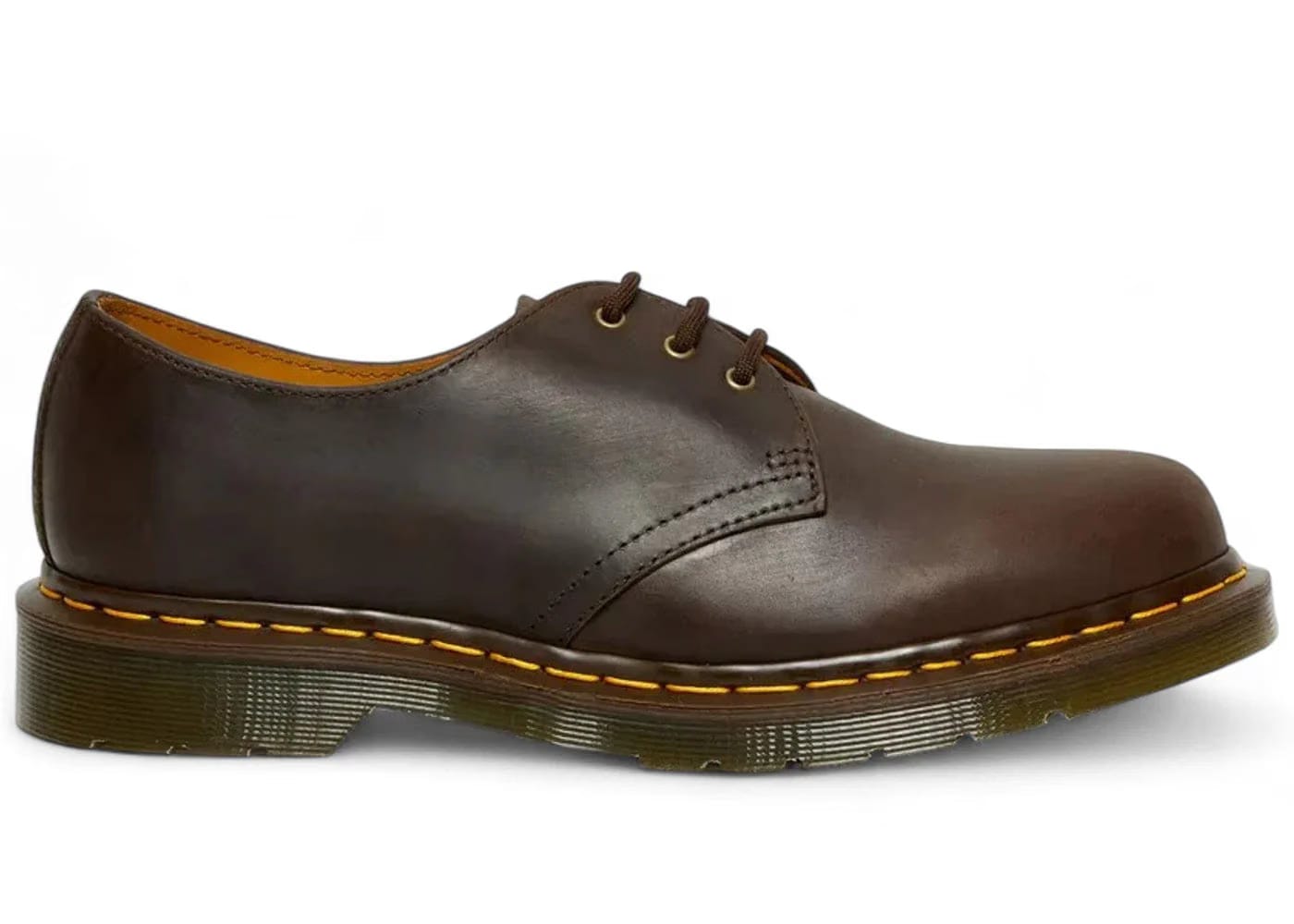 Dr Martens 1461 Crazy Horse Leather Oxford Shoes Brown